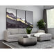 Strut 29.5 X 29.5 inch Black Ombre Outdoor Coffee Table